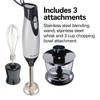 Hamilton Beach 4-in-1 Electric Immersion Hand Blender with Handheld Blending