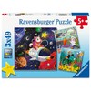 Ravensburger Children's Puzzle 3 x 49 Pieces Animal Scientist