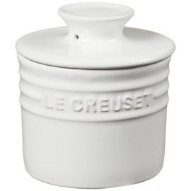 Le Creuset Stoneware Butter Crock, 6 oz., White