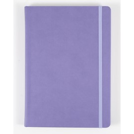 Collins Legacy Feint Ruled Notebook, 240 Pages, Purple