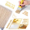 Pennellificio 2000 Set of 3 Brushes with Plastic Handle (Measures