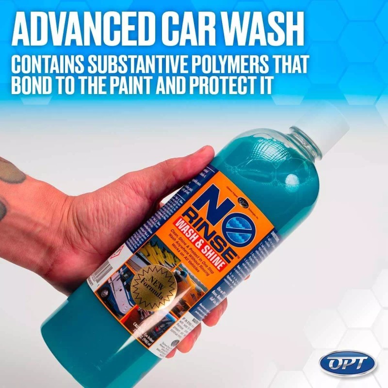Optimum No Rinse Wash And Shine 32Oz Eco Friendly Car