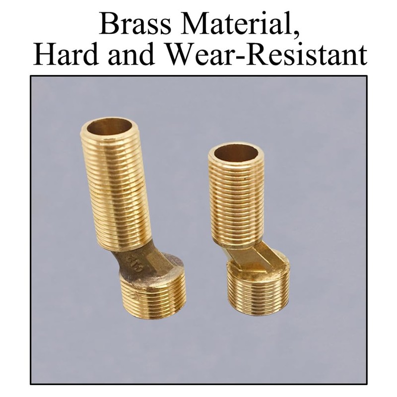 Brass Faucet Bathtub Adapter,Extension Bend Angle Kitchen Sink Adapter Shower