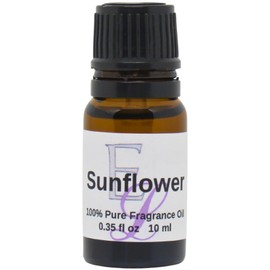 Sunflower Fragrance Oil by Eclectic Lady, 10 ml Premium, Long Lasting Diffuser Oils, Aromatherapy