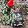 Missile Truck Toy High Simulation Strong Return Force Alloy Lights