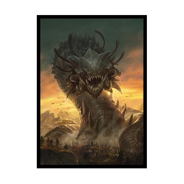 Shoz'Gorrl - World Eater Wurm - 100 Matte TCG Card