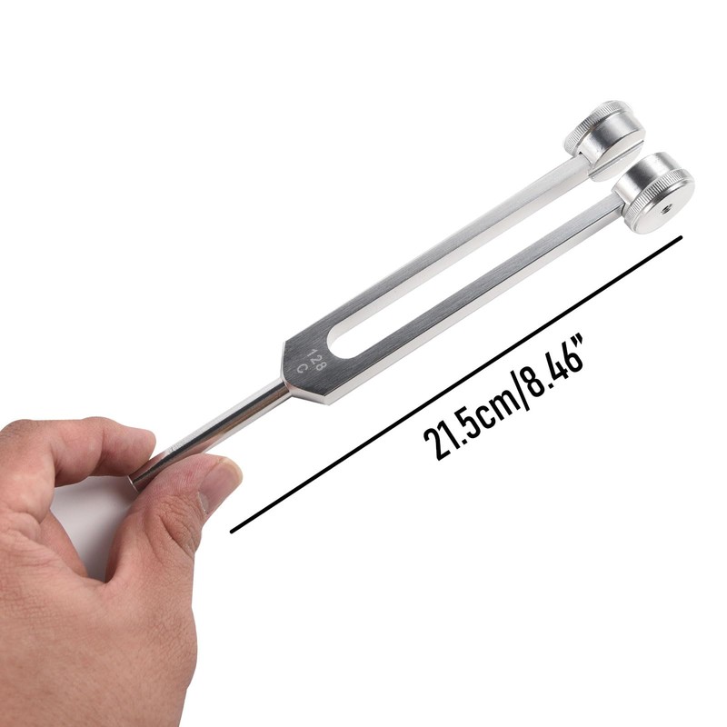 Medical Tuning Fork, 128HZ Aluminium Alloy Medical Tool for Sound