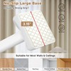 Bonpally Room Divider Curtain Rod, No Drilling Tension Rod for