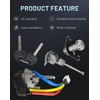 Radvik Ignition Switch Cylinder with Left Driver Side Door Lock,