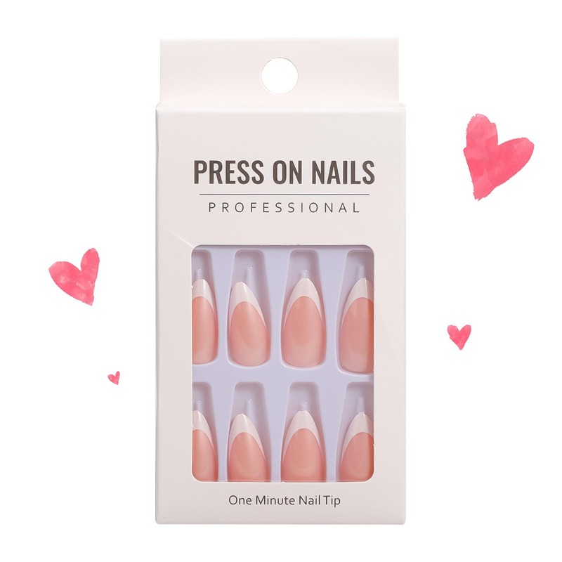 Press On Nails Short Long Almond Square Ballet Shape -