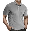 MAGCOMSEN Mens Short Sleeve Polos with Pocket Outdoor Work Lightweight