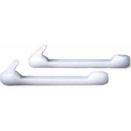 [N/A"] Glasses Wearer Mask Hook Value Safe Handy Glasses Mask Hook: Solves ear pain caused by wearing glasses and masks, prevents slipping, prevents ear damage, eyeglass fixer, easy to breathe and talk mask daily necessities, white (translucent)