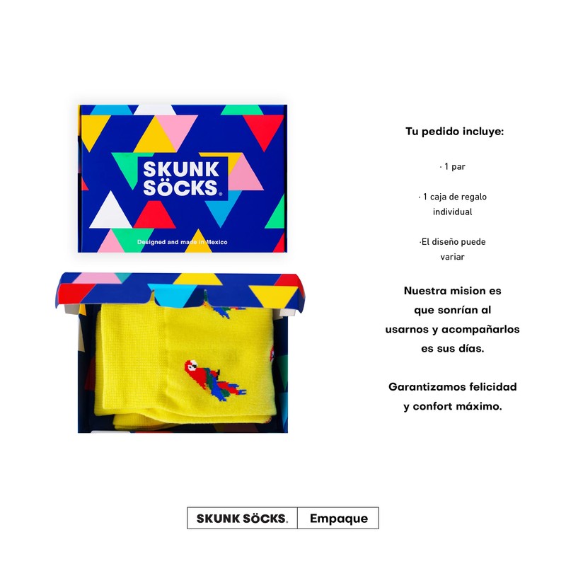 Skunk Socks Piñatas Calcetines de vestir, Hombres y Mujeres