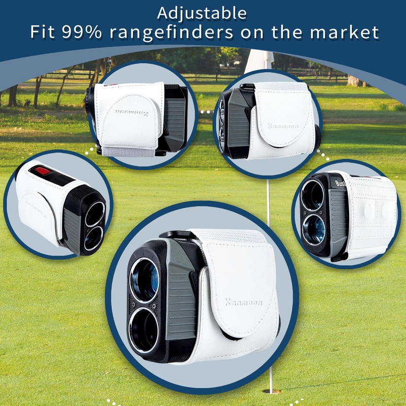 Kanmoon Adjustable Golf Rangefinder Magnetic Strap, Magnetic Rangefinder Strap Holder