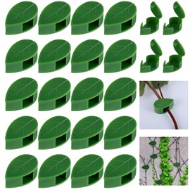 Ouligay Pack of 20 Wall Plant Clips, Plant Holder, Wall Trellis Holder, Invisible Climbing Plants Holder for Climbing Plants Attachment Plant Clips Plants Wall Mount