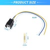 Hihaha 6Pcs Fuel Injector Wiring Harness for Nissan Frontier 2000-2002