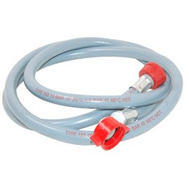 Hotpoint C00198646 Ariston Bomann Clatronic Creda Electra English Electric Gala General Electric Indesit Jackson Washing Machine Hot Red Fill Hose, 2 m