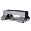 Psitek Aluminum Dual Vertical Laptop Stand Dock Holder, Adjustable Slot
