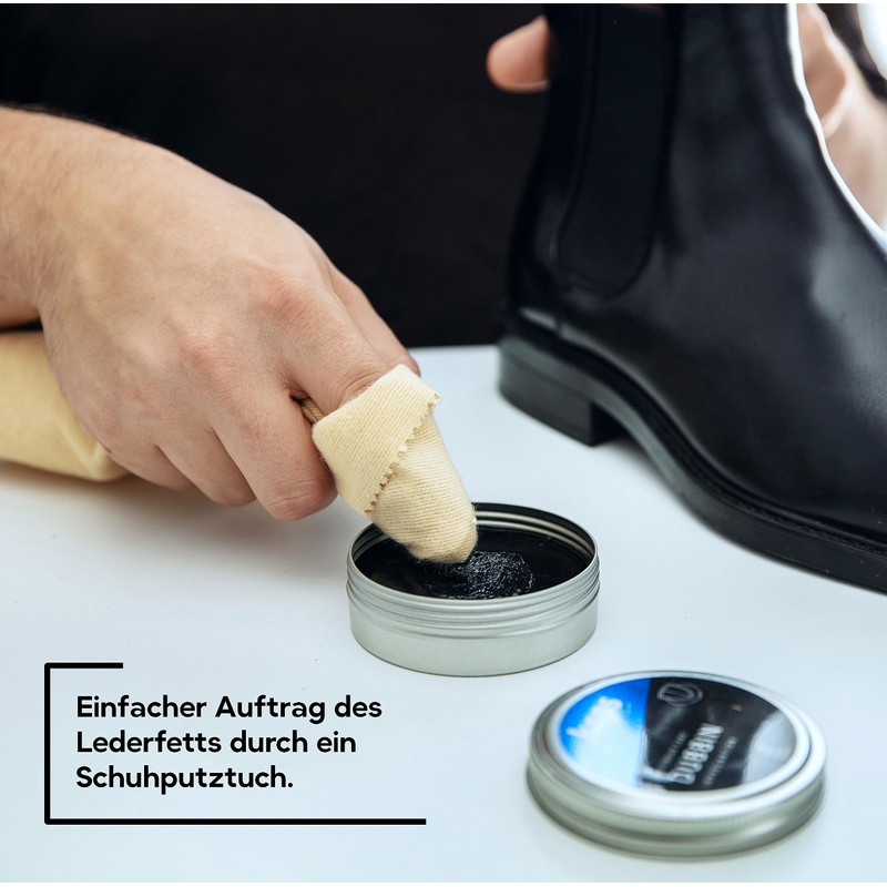 Kaps Quality Shoe Dubbin Wax, Nourishment And Waterproofing For Leather,