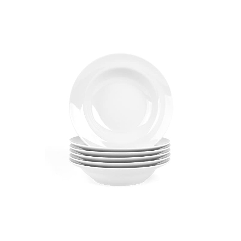 Holst Porzellan BL 023 Deep Plate 23 cm Basic, White,
