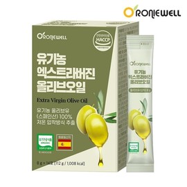 Roniwell Organic Extra Virgin Olive Oil 14 packets / 로니웰 유기농 엑스트라버진 올리브오일 14포