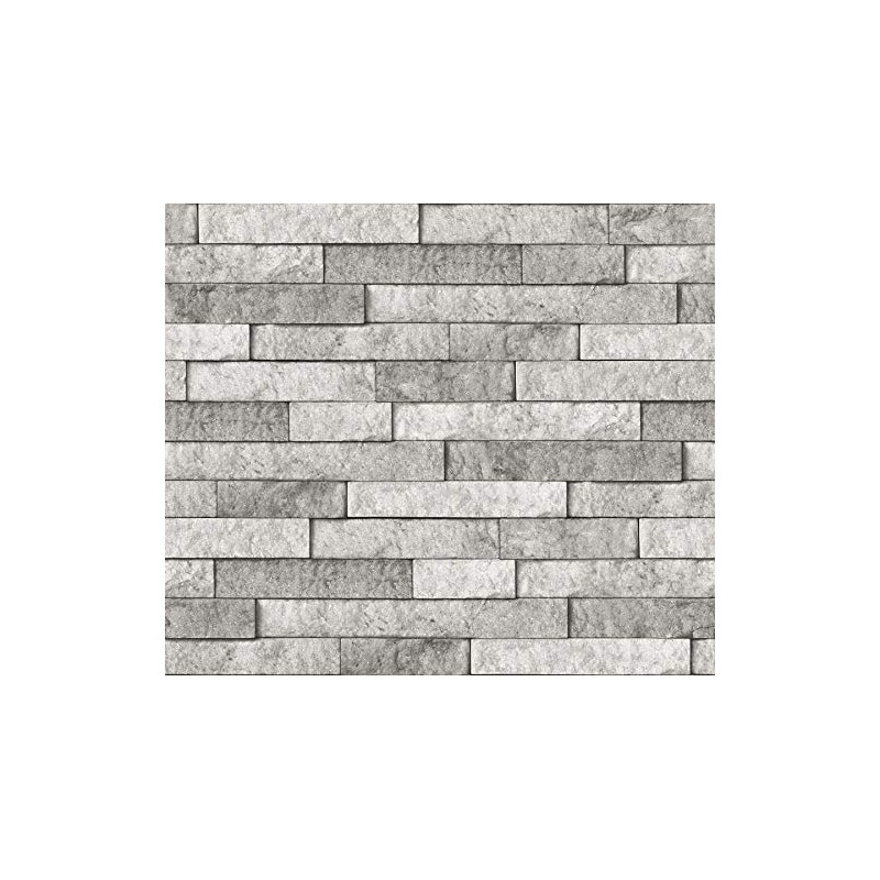 In Home NH3396 Stone Peel & Stick Backsplash, Grey