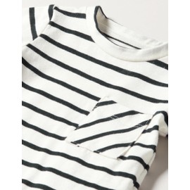 NAME IT Baby Boys Nbmding LS Body Box Long Sleeve Bodysuit, Jet Stream