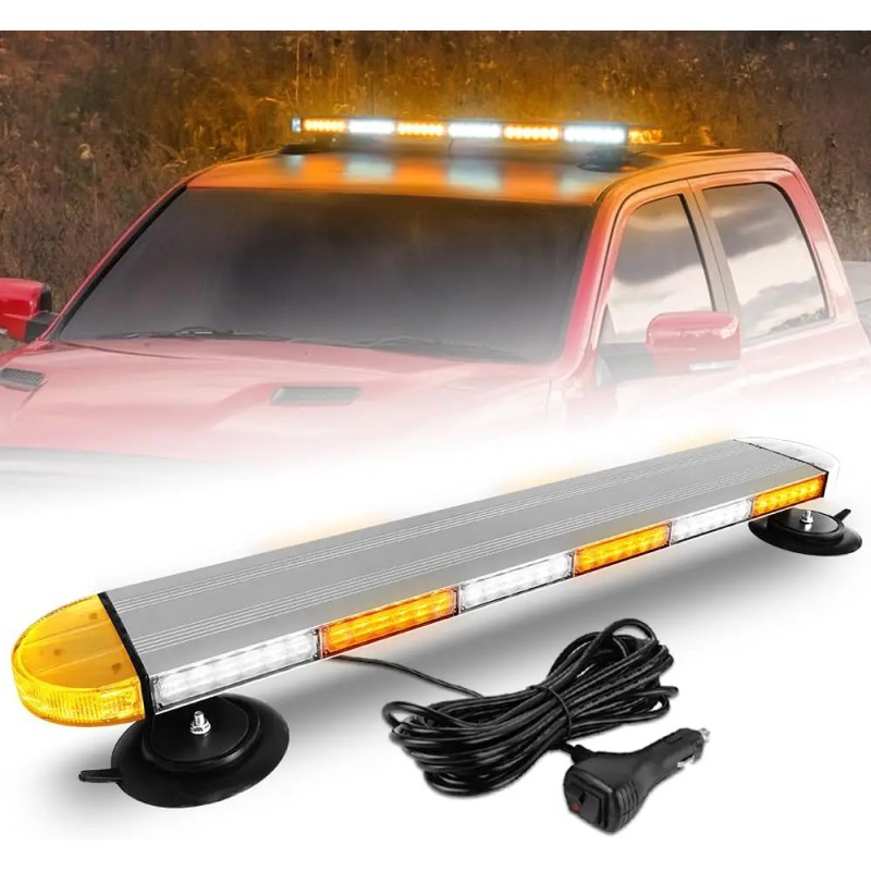 31-Inch Low Profile LED Light Bar Full Aluminum Emergency Rooftop