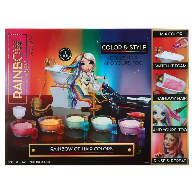 MGA Entertainment Rainbow Surprise Salon Playset