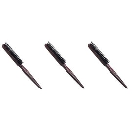 3 x Keller Magic Volumer Toupierbürste mit echter Wildschweinborste