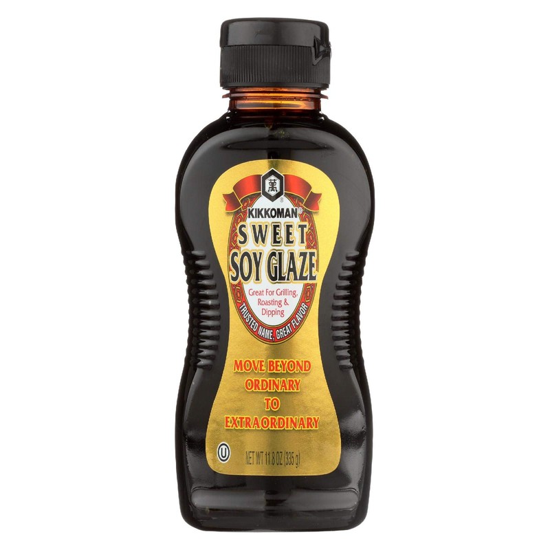 KIKKOMAN GLAZE SOY SWT, 11.8 OZ Pack of 9