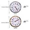 Allazone Arch Clock Casting Molds with 2 Clock Movement Accessories