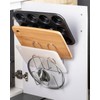 YQh Cabinet Door Pot Lid Rack, Kitchen Wall Pot Lid