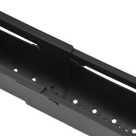 Telescopic Sink Storage Rack, Length 12.6-17.7in Expandable Sink for Home Kitchen Yellow Red Green Blue Black(Black)