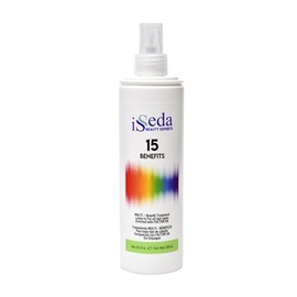 Tratamiento Para Cabello Maltratado 15 Beneficios Todo en Uno - Sin Enjuague - Para Todo Tipo de Cabello - Con Ácido Hialurónico - Repara, Hidrata, Protección Térmica y UV 300 ml