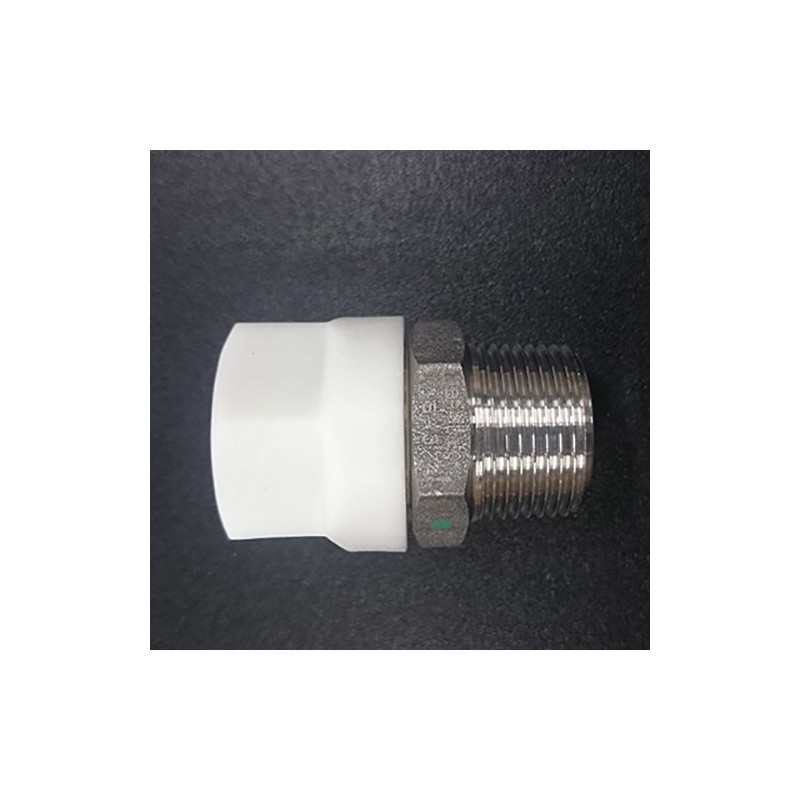 Flowbal TBSA-0306 3/8x6 Blade Lock Stainless Steel Resin Nut