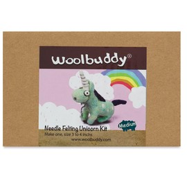 Woolbuddy Needle Felting Kit - Unicorn Kit