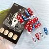 4th July Independence Day Press on Nails Long Length Stars