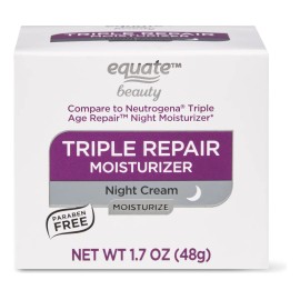 Equate Beauty Triple Repair Crema Facial Noche 48g