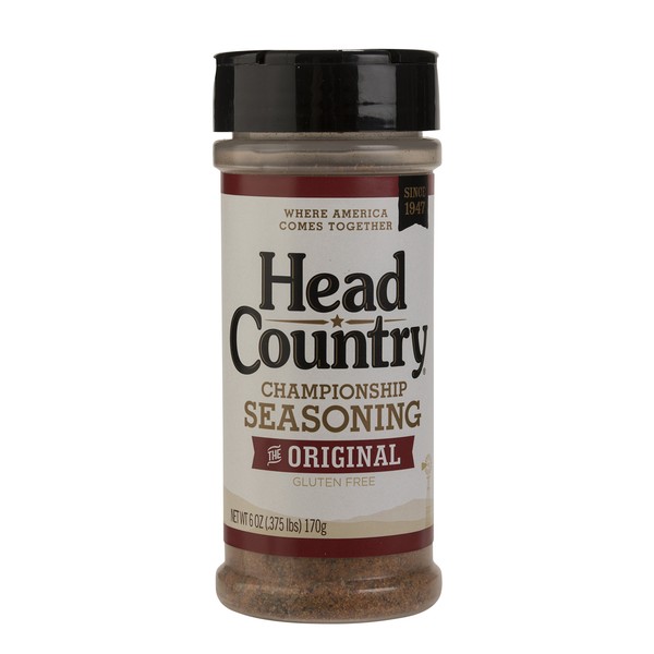 Head Country Bar-B-Q Championship Seasoning, Original, 6 Ounce