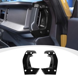 RAZPOY Center Console Side Grab Handle Cover Trim Compatible with 2021-2023 Ford Bronco Interior Accessories, Pink