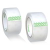 Ultimate Packaging Tape 2-Roll Refill - Professional Grade Strong Seal