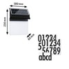 Paulmann Neda 94694 Solar LED Outdoor Light House Number Light