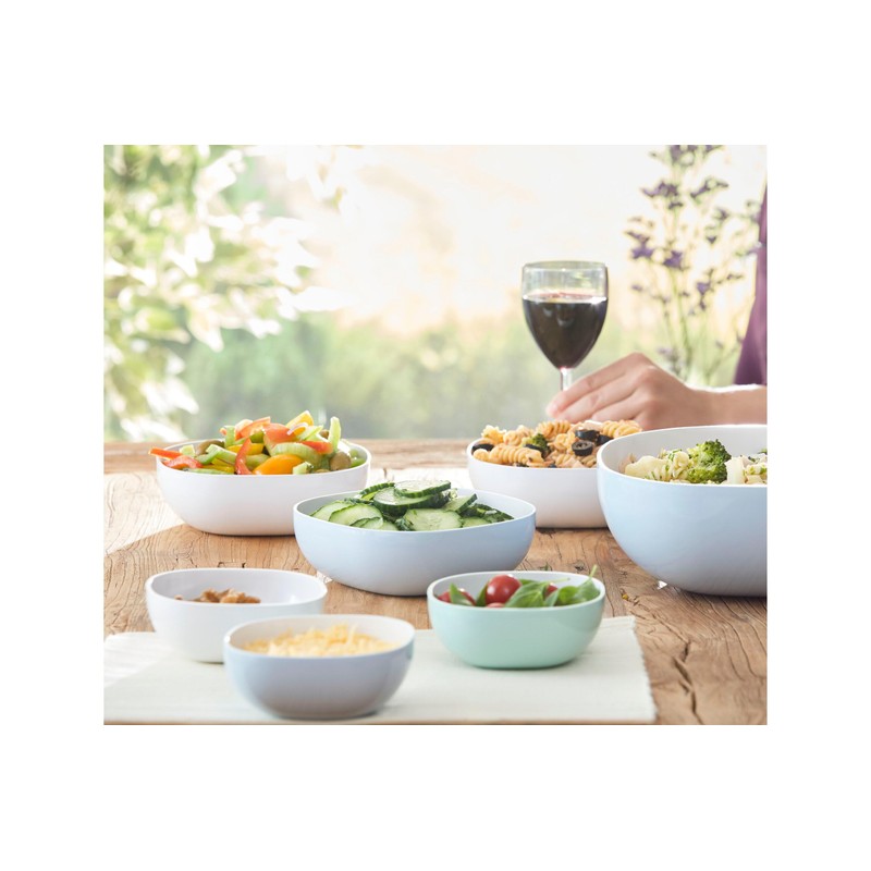 Synthesis Salad Servers Small 2-Piece Nordic Blue