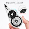 White Correction Tape, Easy To Use Applicator for Instant Corrections