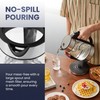 Elite Gourmet EKT-602 Electric BPA-Free Glass Kettle, Cordless 360° Base,