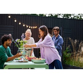 salatbesteck silueta 2-teilig - vivid mauve