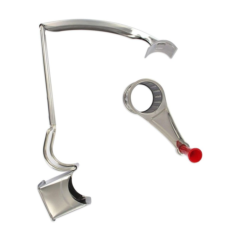 Fackelmann Cheese Grater, Steel, Grey, 27652, Cheese Grater, Chrome-Plated, Silver,