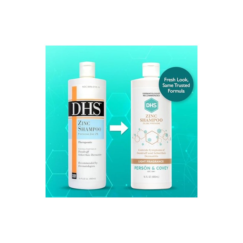 DHS Zinc Shampoo 16 oz