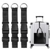 M METERXITY 3-Pack Add A Bag Luggage Strap, Adjustable Suitcase